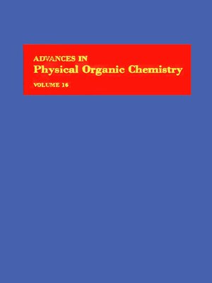 cover image of Advances in Physical Organic Chemistry APL